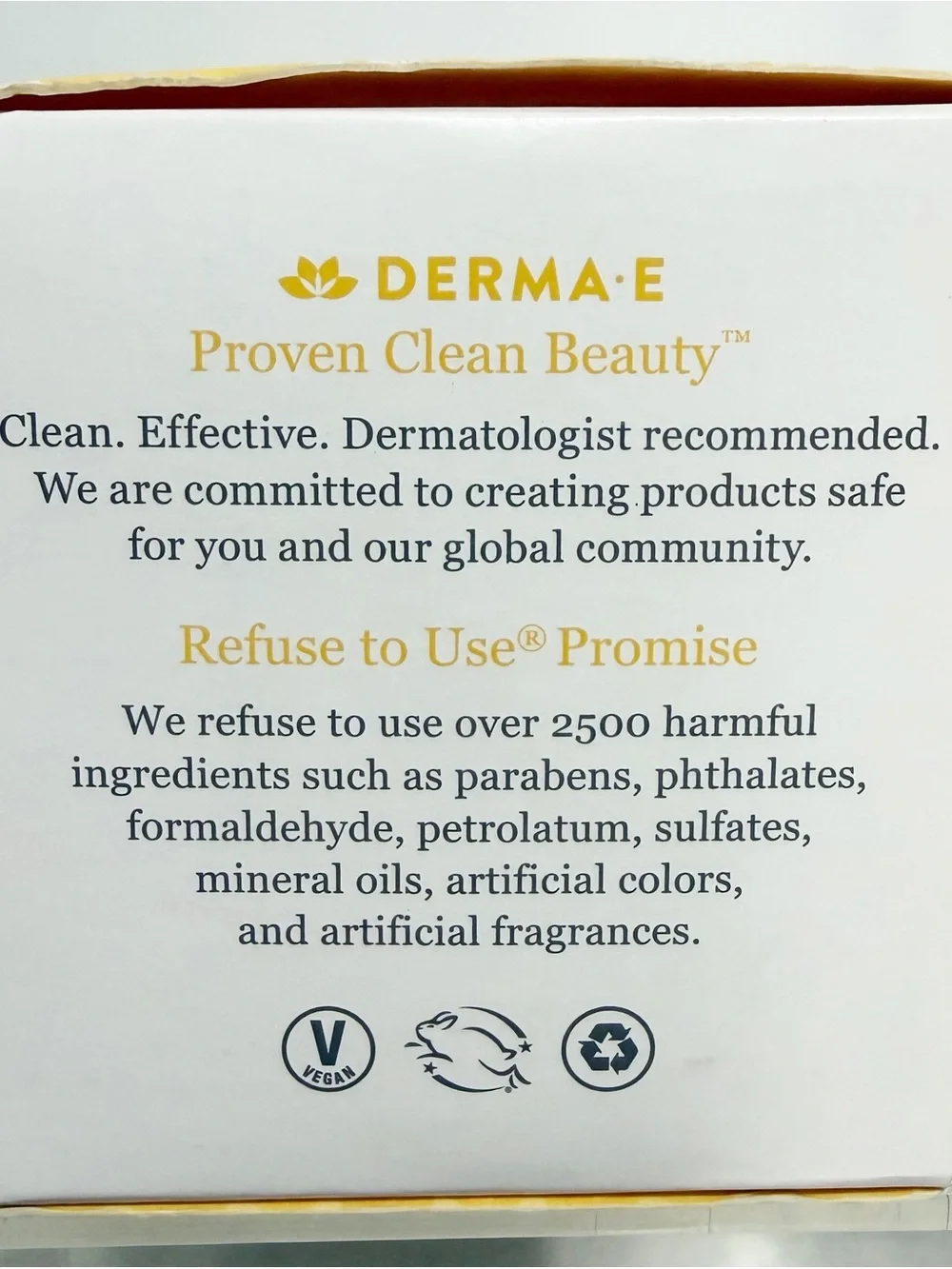 DERMA E Vitamin C Intense Night Cream, Skin Brightener 2 oz - New in Box